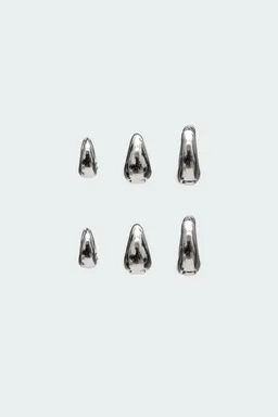 Set aros argolla gruesos de Edikted en Bijouterie para argentina