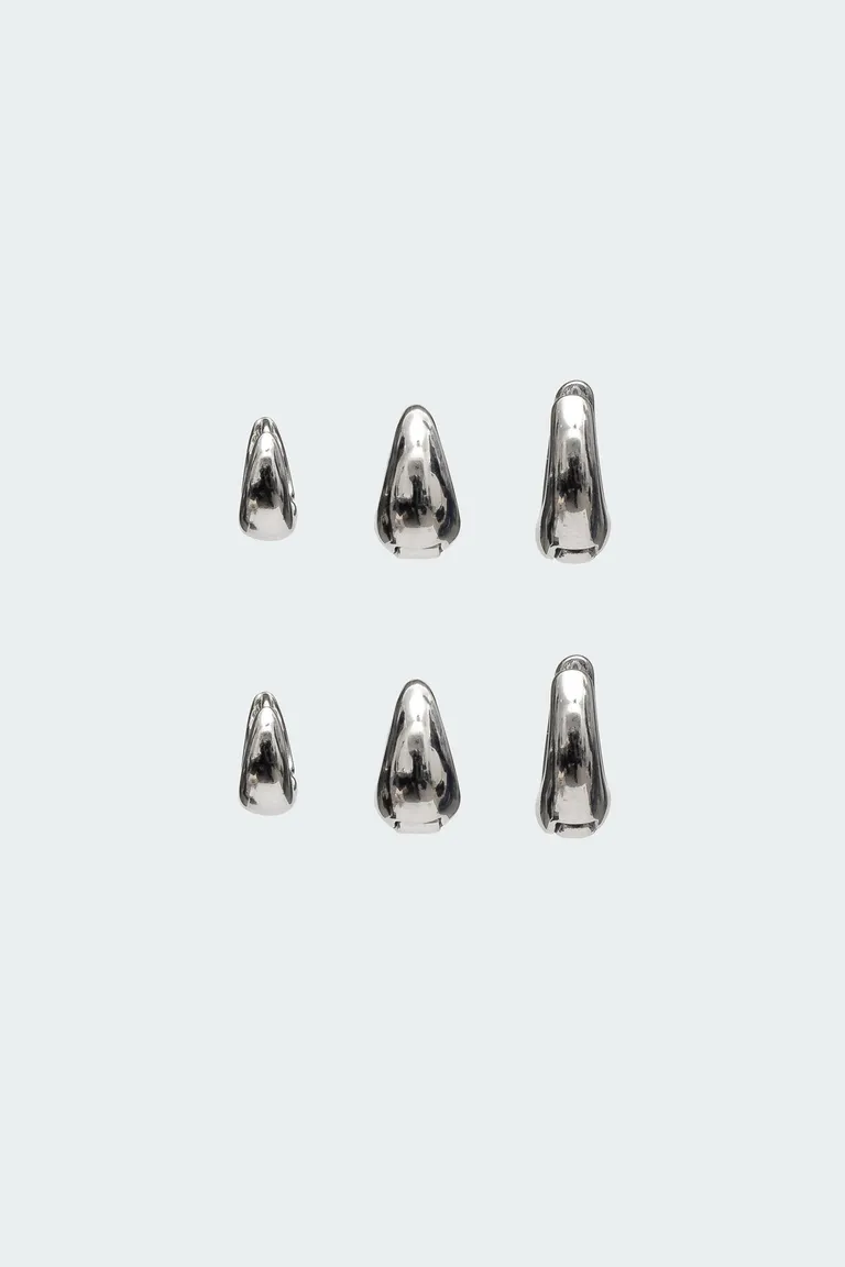 Set aros argolla gruesos de Edikted en Bijouterie para argentina