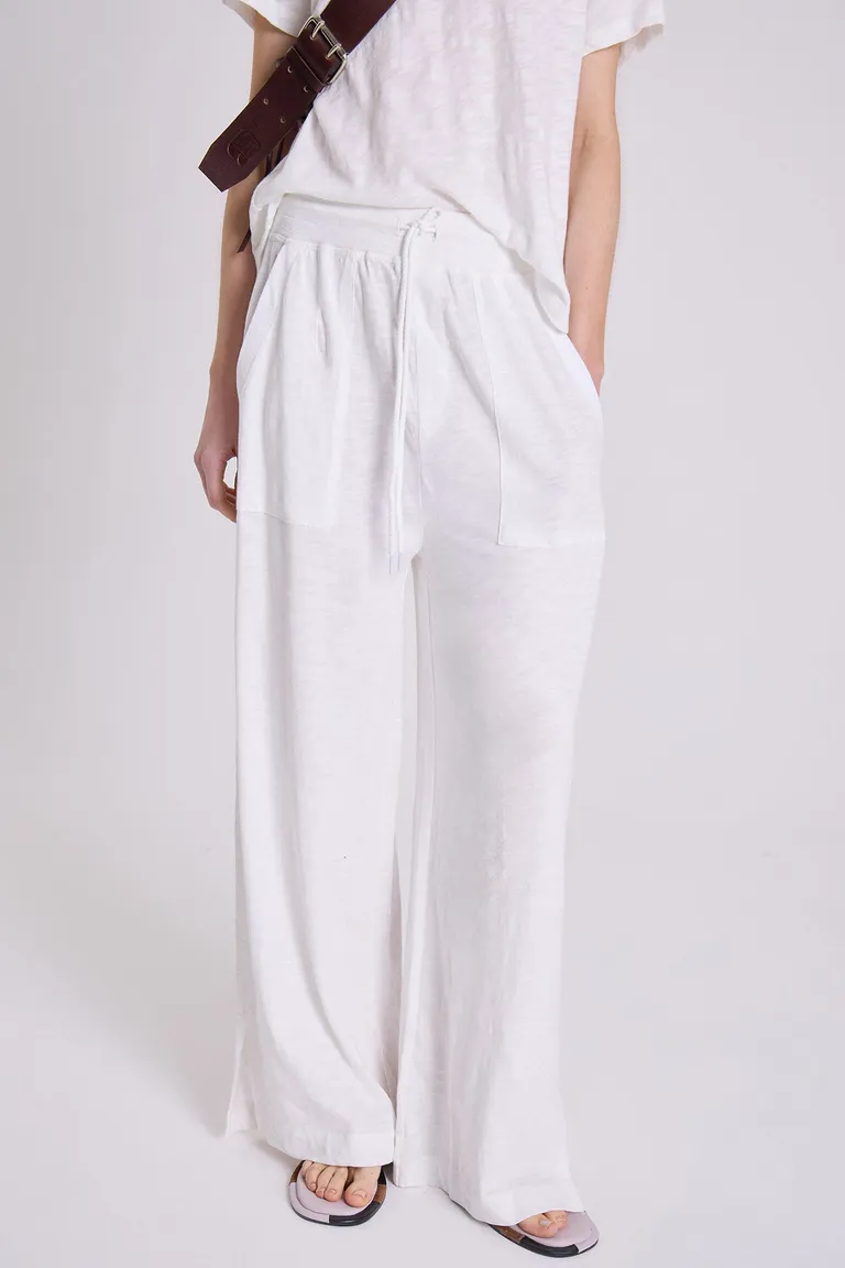 Pantalón ancho de corte fluido y cómodo para Mujer de Maria Cher en Pantalones para argentina