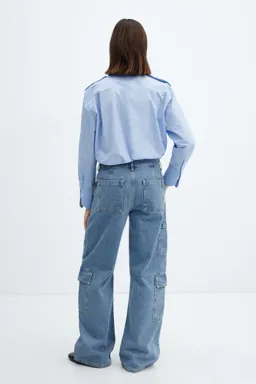 Jeans loose cargo bolsillos de Mango en Pantalones para argentina