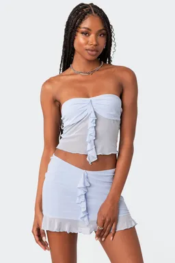 Top solange malla volados de Edikted en Tops para argentina