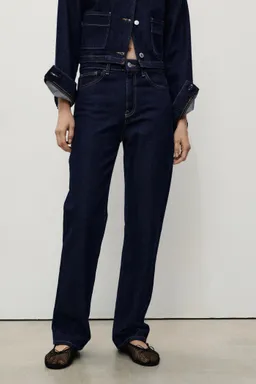 Jeans matilda rectos rinse wash de Mango en Pantalones para argentina