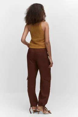 Top punto cuello halter de Mango en Tops para argentina