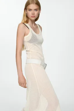 Vestido punto calado de Mango en Vestidos para argentina