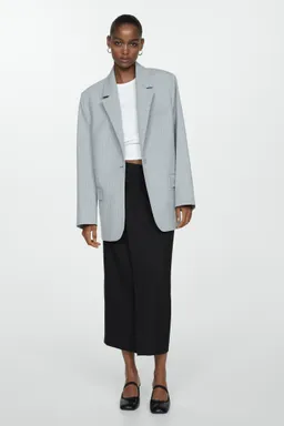 Falda midi cruzada de Mango en Faldas para argentina