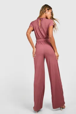 Mono slouchy cinturón morley suave de Boohoo en Monos para argentina