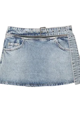 Minifalda de jean con cinturón de Pull&Bear en Faldas para argentina