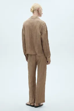 Camisa texturizada con bolsillo de Mango en Camisas para argentina