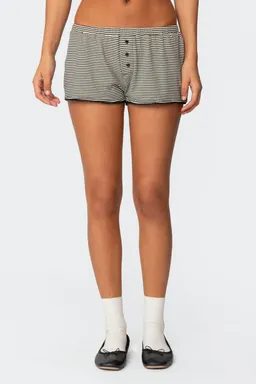 Shorts rayados suzy de Edikted en Shorts para argentina