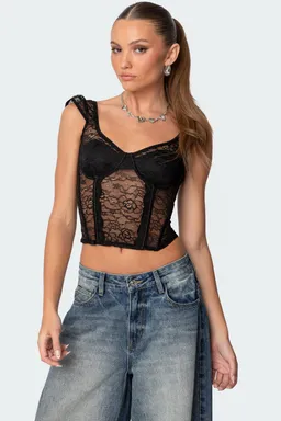 Corset encaje rita de Edikted en Ropa Interior y Medias para argentina
