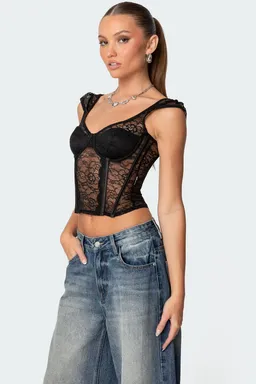 Corset encaje rita de Edikted en Ropa Interior y Medias para argentina