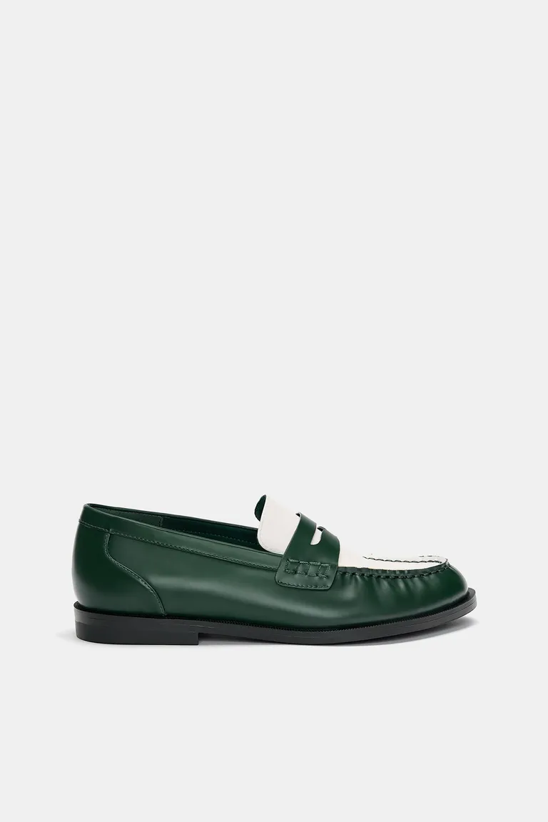 Mocasines a contraste de Pull&Bear en Mocasines y Náuticos para argentina