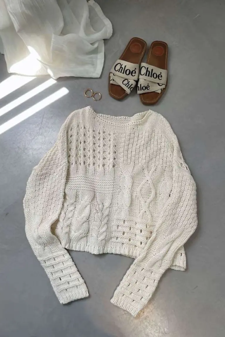 Sweater Tramado Multiuso de Hesed en Buzos y Sweaters para argentina