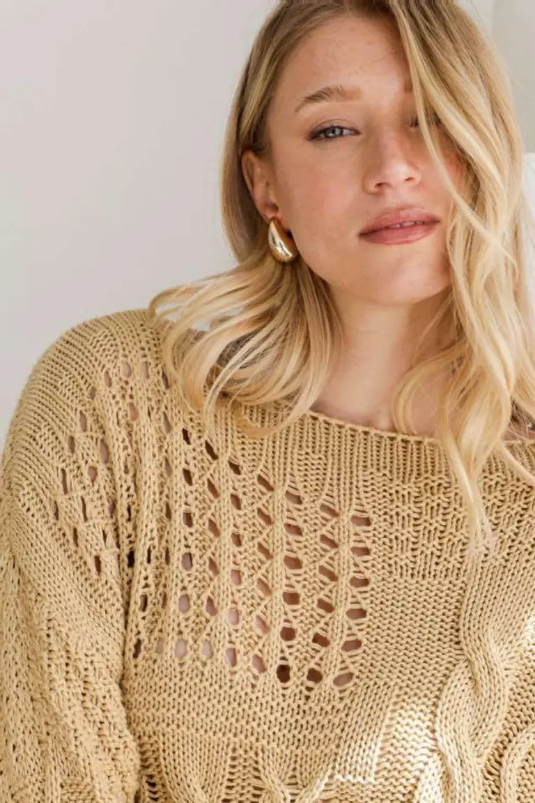 Sweater Tramado Multiuso de Hesed en Buzos y Sweaters para argentina