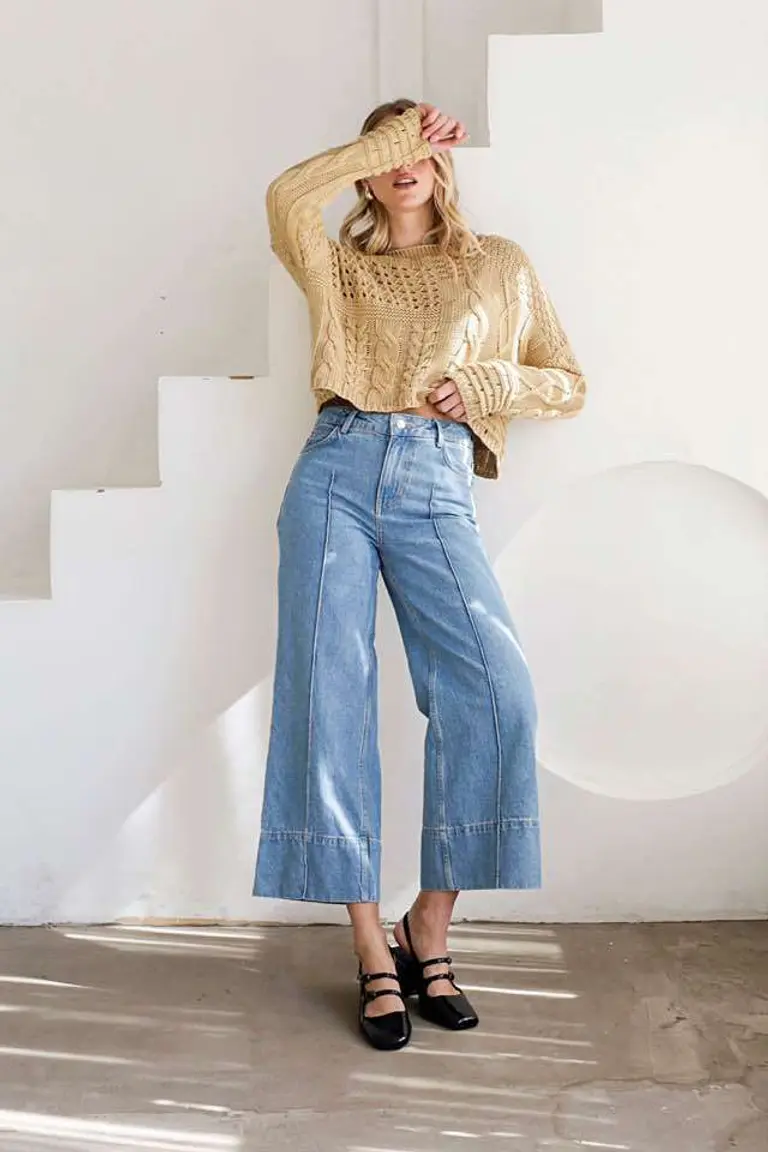 Sweater Tramado Multiuso de Hesed en Buzos y Sweaters para argentina