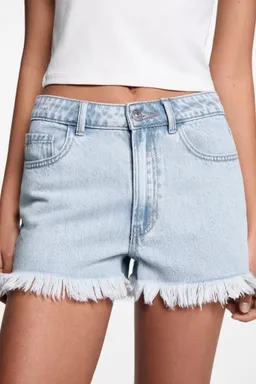 Shorts jean deshilachados de Mango Teen en Shorts para argentina