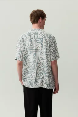 Camisa estilo resort estampada de Lefties en Camisas para argentina