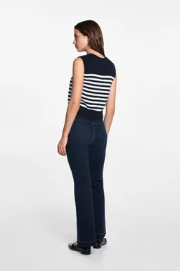 Jeans flare con botones de Mango Teen en Pantalones para argentina