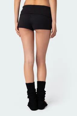 Shorts tejidos doblados de Edikted en Shorts para argentina