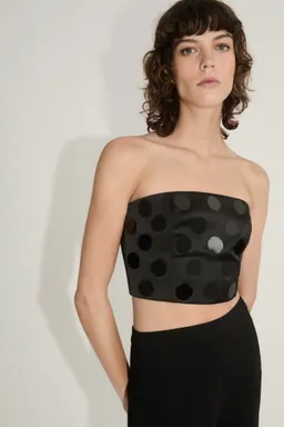 Top bandeau con espejos de Mango en Tops para argentina