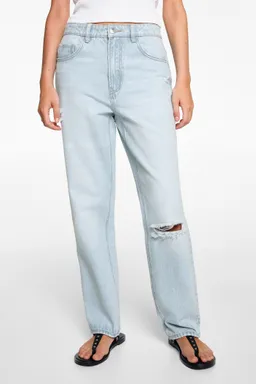 Jeans recto roto de Mango Teen en Pantalones para argentina