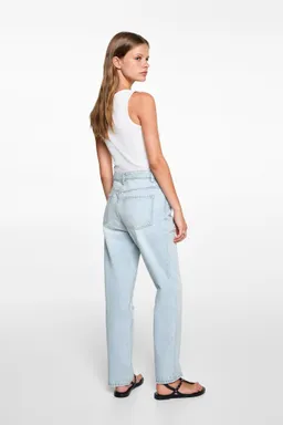 Jeans recto roto de Mango Teen en Pantalones para argentina