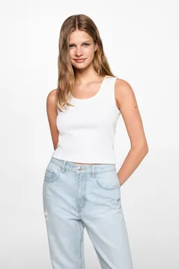 Jeans recto roto de Mango Teen en Pantalones para argentina