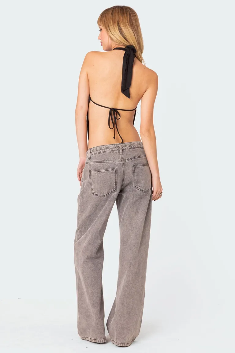 Top halter espalda descubierta clara de Edikted en Tops para argentina