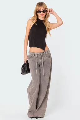 Top halter espalda descubierta clara de Edikted en Tops para argentina
