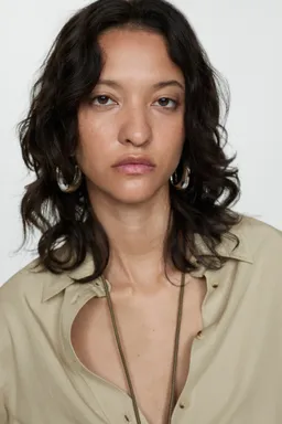 Camisa lyocell con lazo de Mango en Camisas para argentina