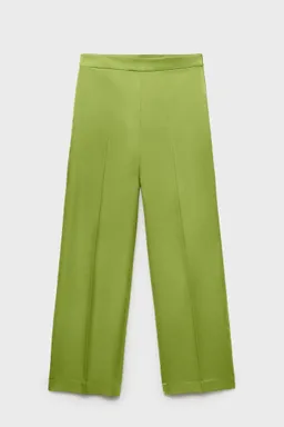 Pantalón recto satinado de Mango en Pantalones para argentina