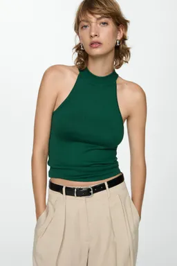 Top halter punto de Mango en Tops para argentina