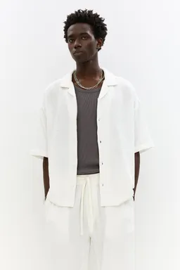 Camisa rústica manga corta de Pull&Bear en Camisas para argentina