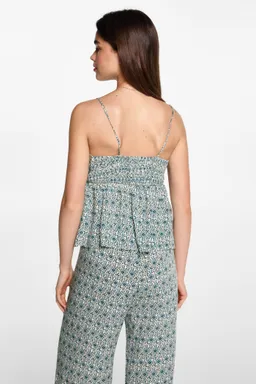 Top estampado fluido de Mango Teen en Tops para argentina