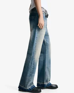 Jeans baggy acampanados de Bershka en Pantalones para argentina
