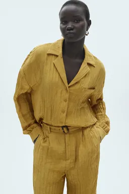 Camisa textura bolsillo de Mango en Camisas para argentina