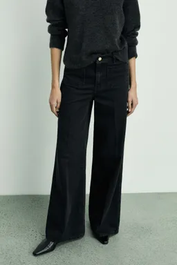 Jean wideleg bolsillos de Mango en Pantalones para argentina