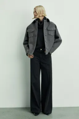 Jean wideleg bolsillos de Mango en Pantalones para argentina