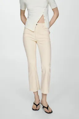 Jeans sienna flare crop de Mango en Pantalones para argentina