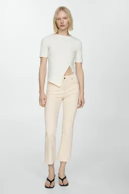 Jeans sienna flare crop de Mango en Pantalones para argentina