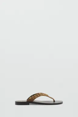Sandalia serraje tiras eyelets de Mango en Sandalias para argentina
