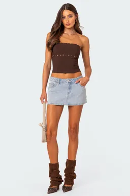 Corset darcy con cordones tachas de Edikted en Ropa Interior y Medias para argentina