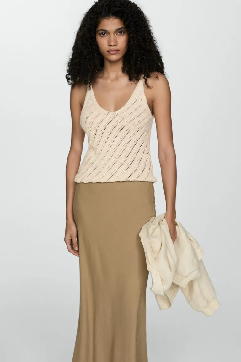 Top punto crochet de Mango en Tops para argentina