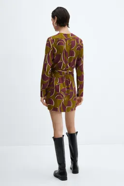 Vestido cruzado nudo de Mango en Vestidos para argentina