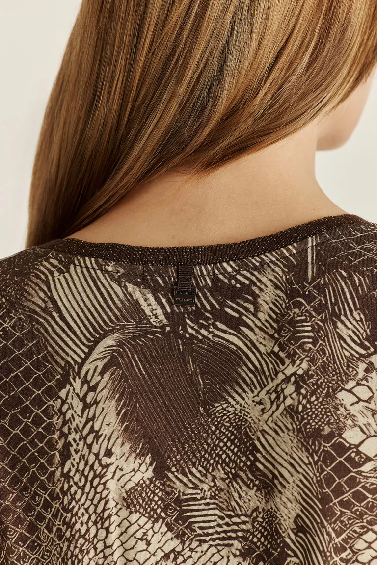 Vestido corto de punto premium con diseño exclusivo y ajuste adaptable de Tucci en Vestidos para argentina