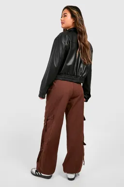 Pantalón cargo recto bolsillos de Boohoo en Pantalones para argentina