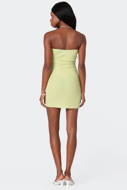 Mini vestido punto retorcido sammie de Edikted en Vestidos para argentina