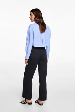 Pantalón recto con bolsillos de Mango Teen en Pantalones para argentina