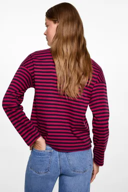 Remera manga larga rayada de Mango Teen en Buzos y Sweaters para argentina
