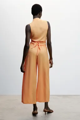 Pantalón fluido wideleg de Mango en Pantalones para argentina